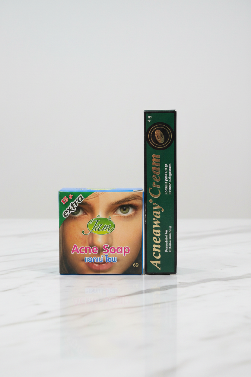 Acne Soap & Acne Away Face Cream