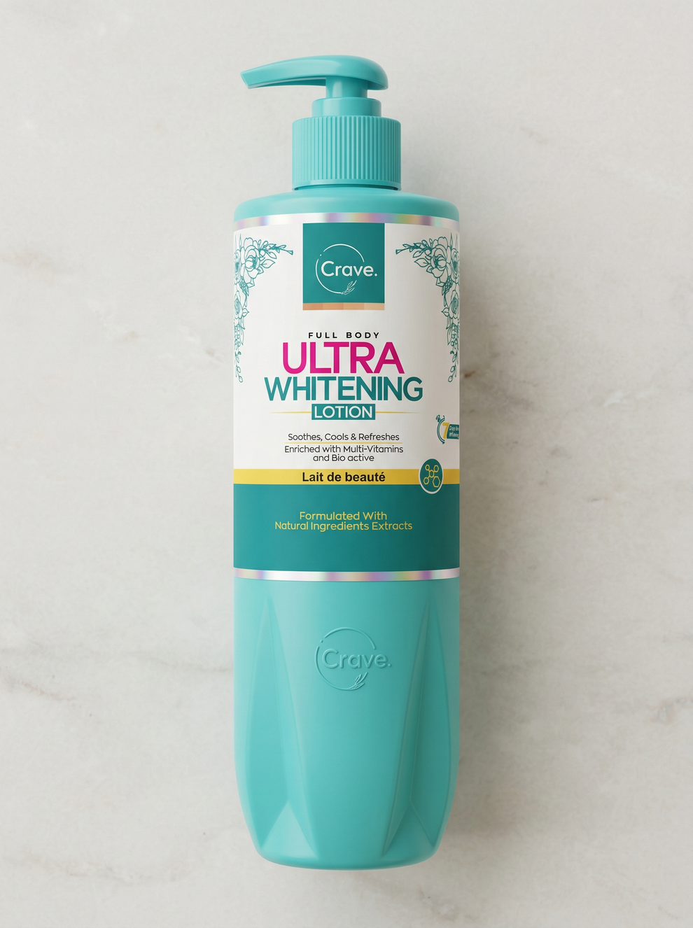 Crave Ultra Whitening Body  Lotion 16.9oz