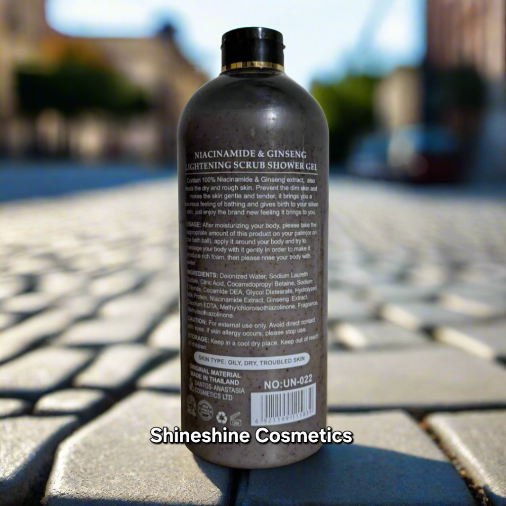 Purest Glow Niacinamide & Ginseng Extra Lightening Scrub Shower Gel