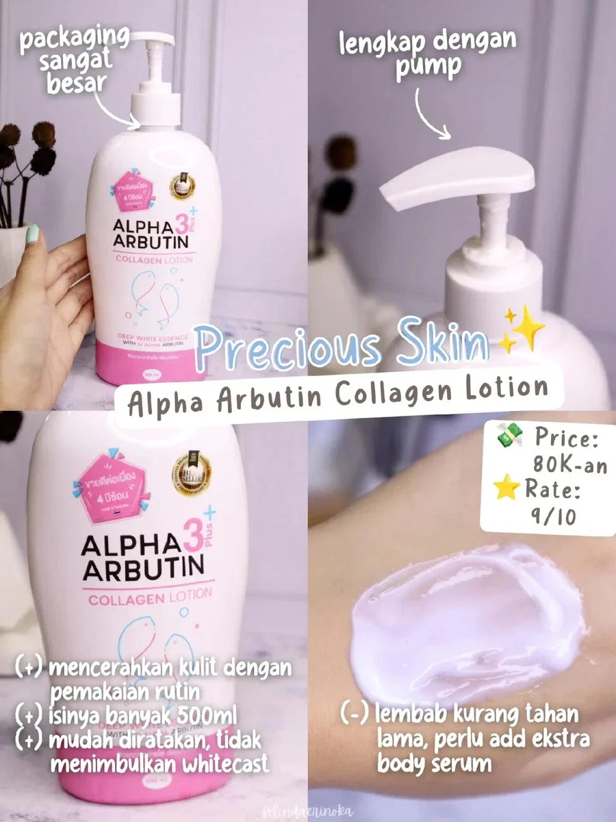 Alpha Arbutin 3+ Plus Collagen Lotion