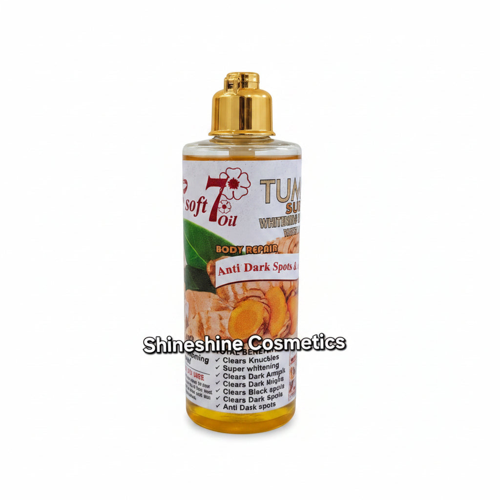 7 Soft Oil Turmeric Super Extra Lightening Body Repair Oil with Honey