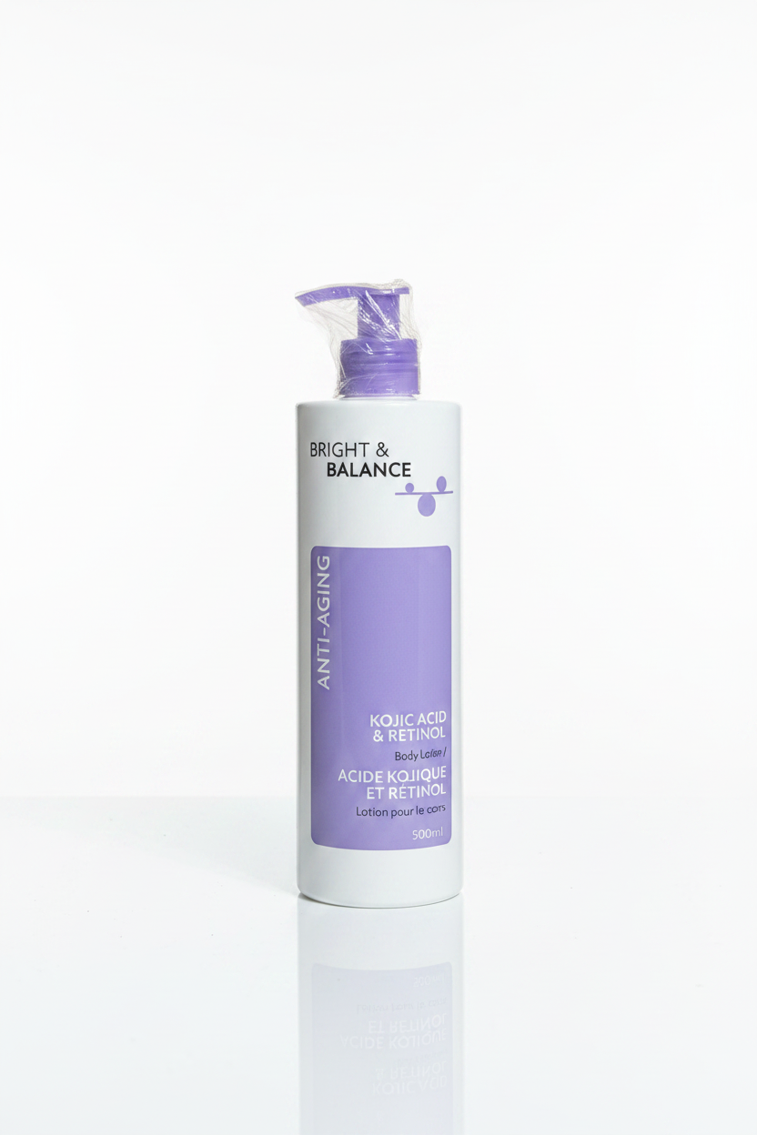 Bright & Balance Anti Aging Lotion with Kojic Acid & Retinol