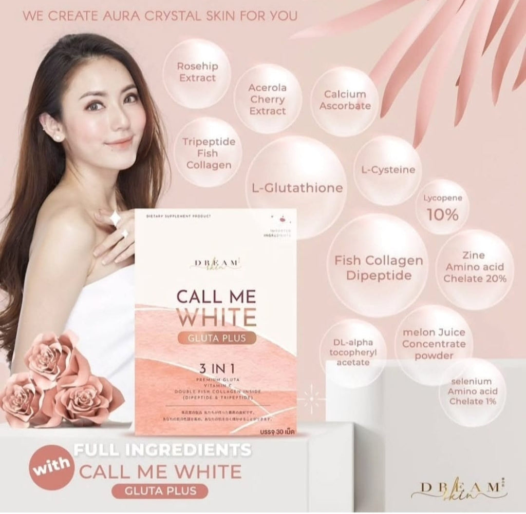 Call Me White Gluta Plus 3 in 1 Capsule