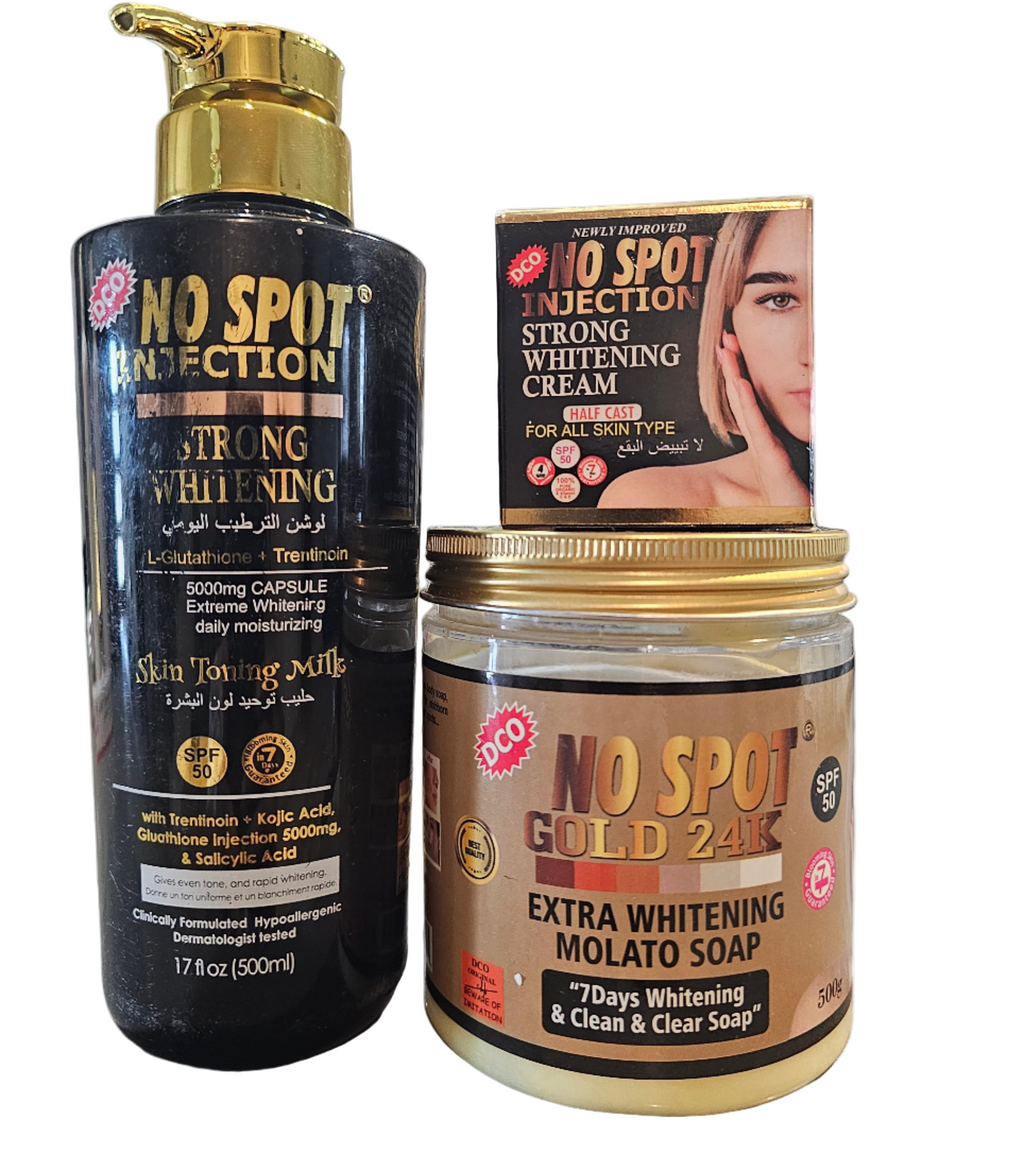 No Spot Injection Strong Extra Lightening 3-Piece Set