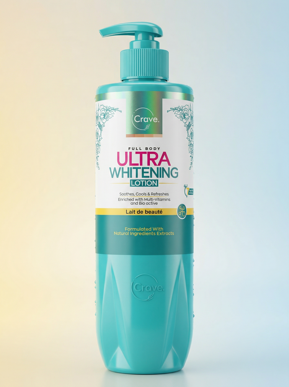 Crave Ultra Whitening Body  Lotion 16.9oz