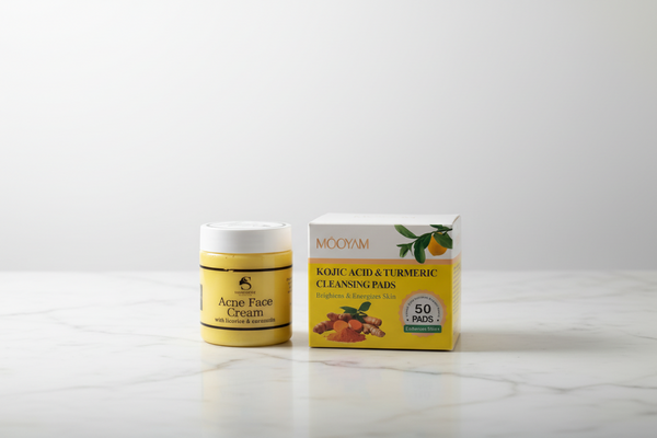 Mooyam Kojic Acid Pad & Acne Face Cream