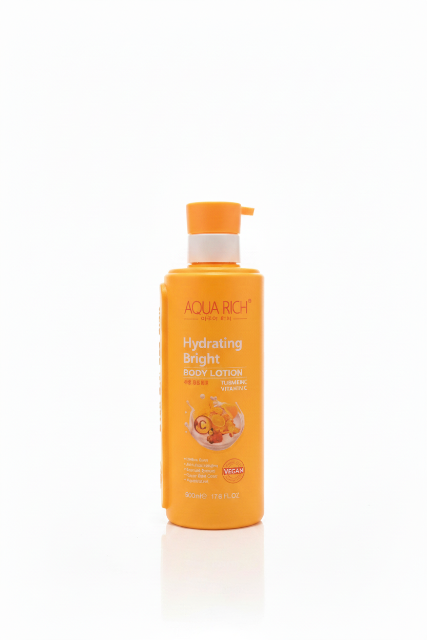 Aqua Rich Hydrating Bright Body Lotion With Turmeric & Vit C