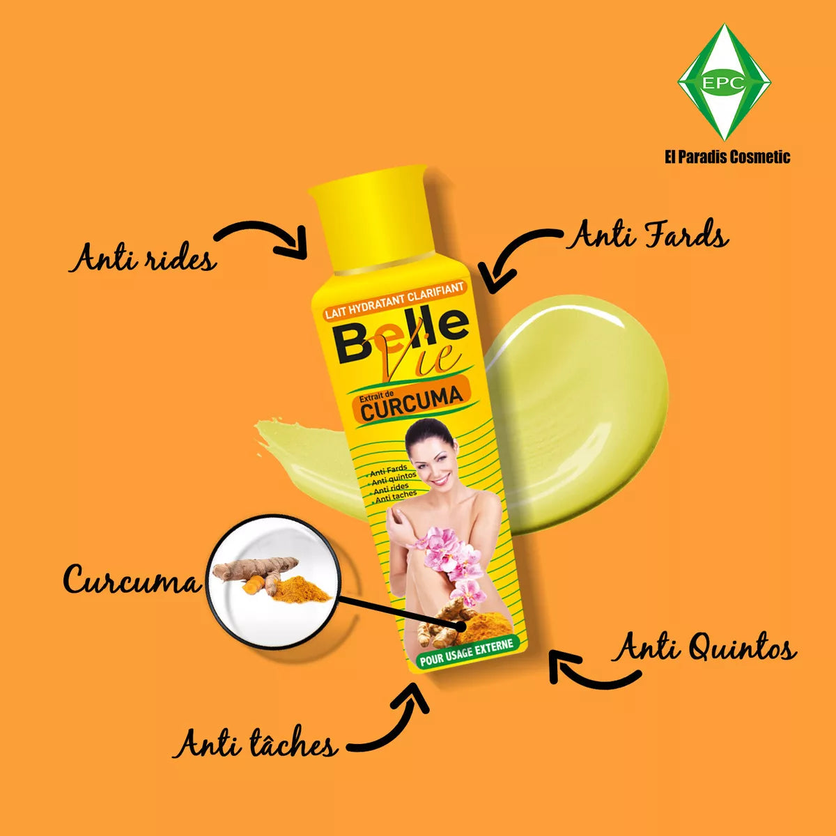 Belle Vie Curcuma Extra Lightening Body Lotion