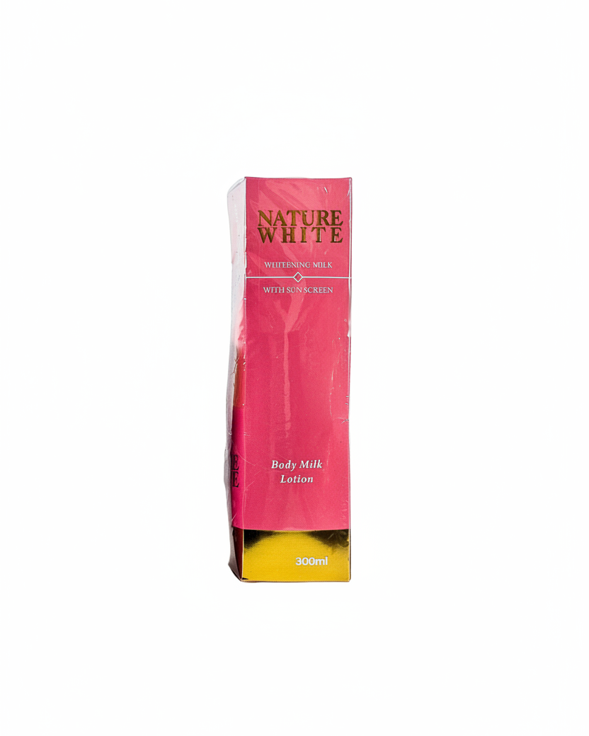 Nature White Extra Lightening Milk Body Lotion (With Sunscreen)